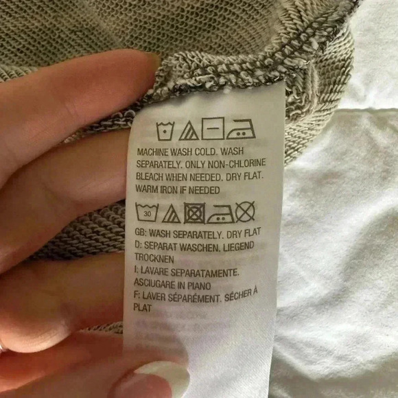 LOGO Lounge by Lori Goldstein French Terry Striped Tank w/ Rib Details - Picture 8 of 9